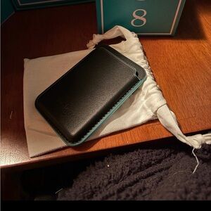 Tieks Black and Teal Phone Case